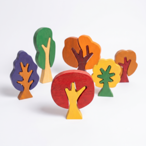 Montessori Colourful Wooden Forest