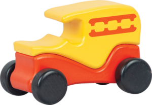 wooden fire truck